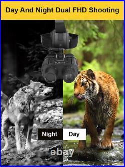 Night Vision Goggles Tactical Infrared Binoculars Outdoor Optics 3D Lens Mount