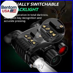 Night Vision Goggles, Upgraded Head-Mounted Night Vision Binoculars with Infrare