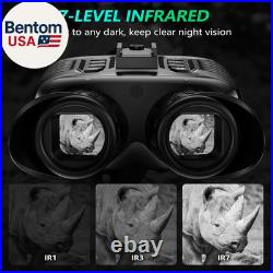Night Vision Goggles, Upgraded Head-Mounted Night Vision Binoculars with Infrare