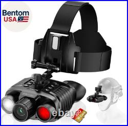 Night Vision Goggles, Upgraded Head-Mounted Night Vision Binoculars with Infrare
