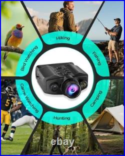 Night Vision Goggles for Adults, 3.99 HD Screen, 10000mAh Rechargeable Night