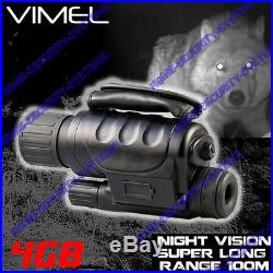 Night Vision Hunting Camera 4GB Goggles Binocular Monocular Digital NV Security