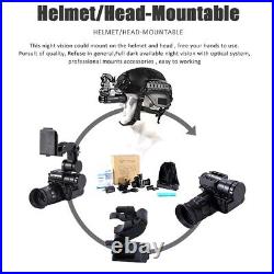 Night Vision IR Helmet Head Mount Monocular WIFI Infrared Goggles IP66 Telescope Night Vision IR Helmet Head Mount Monocular WIFI Infrared Goggles IP66 Telescope