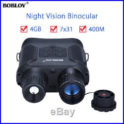 Night Vision Infrared IR 7x31 Binocular Scope Telescope 400M For Travel Hiking