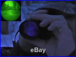 Night Vision Monocular 4x50 with IR Black Op Binocular Telescope Optics