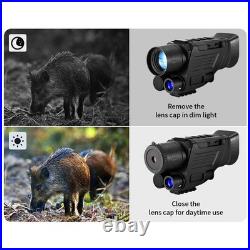 Night Vision Monocular 850NM With Video Recording Hunting Scope AU