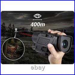 Night Vision Monocular 850NM With Video Recording Hunting Scope AU