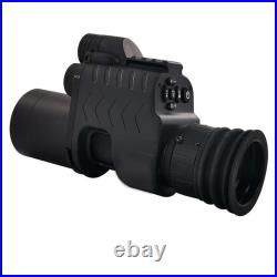 Night Vision Monocular 850nm Laser IR Optics Rifle Scope Hunting Camera Recorder