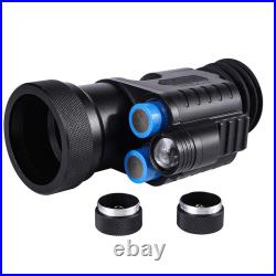 Night Vision Monocular 850nm Laser IR Optics Rifle Scope Hunting Camera Recorder