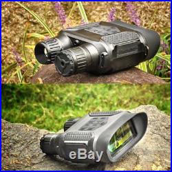 Night Vision Monocular Binocular infrared Hunting Trail Telescope HD Cam +4GB SD
