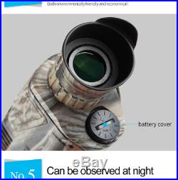 Night Vision Monocular Binoculars Infrared Trail Telescope Scope Hunting Camera