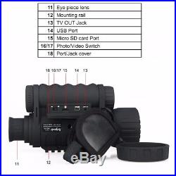 Night Vision Monocular Binoculars Scope LCD Digital Infrared IR Telescope 350M Night Vision Monocular Binoculars Scope LCD Digital Infrared IR Telescope 350M