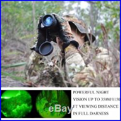 Night Vision Monocular Binoculars Scope LCD Digital Infrared IR Telescope 350M