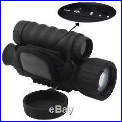 Night Vision Monocular Binoculars Scope LCD Digital Infrared IR Telescope 350M