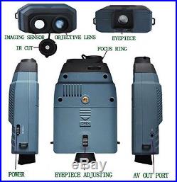 Night Vision Monocular Blue Infrared Illuminator Video Recording Picture 328 ft Night Vision Monocular Blue Infrared Illuminator Video Recording Picture 328 ft