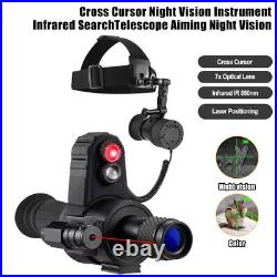 Night Vision Monocular Cross Cursor Infrared IR 850nm Scope Hunting 7X Optical