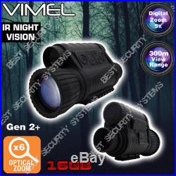 Night Vision Monocular Digital Camera 16GB Hunting Binocular Security Recorde