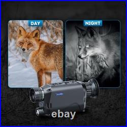 Night Vision Monocular, Digital Night Vision Goggles for Wildlife Viewing, Hu Night Vision Monocular, Digital Night Vision Goggles for Wildlife Viewing, Hu