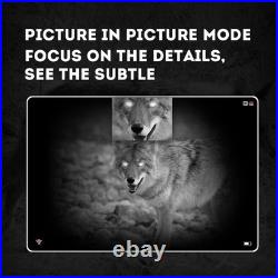 Night Vision Monocular, Digital Night Vision Goggles for Wildlife Viewing, Hu