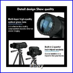 Night Vision Monocular HD Digital Infrared Camera Scope 6x50mm 1.5 TFT LCD New