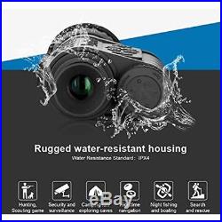 Night Vision Monocular, HD Digital Infrared Thermal Camera Scope 6x50mm With 1.5