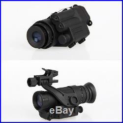 Night Vision Monocular Telescope Tactical IR Infrared HD Camera For Hunting Game