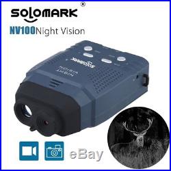 Night Vision Monocular-Viewing Record Video and Image with Memory Card NEW