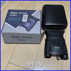 Night Vision NV200C Binoculars 7x21 Digital Infrared Used Night Vision NV200C Binoculars 7x21 Digital Infrared Used