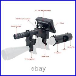 Night Vision Rifle Scope Hunting Sight Infrared 850nm IR HD Camera DVR NEW 2020