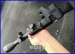 Night Vision Rifle Scope Monocular Add On IR Camera Riflscope Recorder 1080P HD