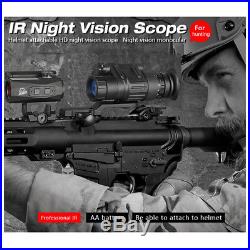 Night Vision Scope Monocular Tactical IR Infrared Hunting Telescope HD Camera