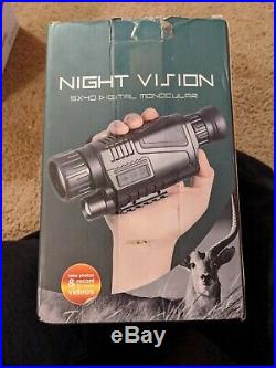 Night Vision Sx40 Digital Monocular with 8 gb chip