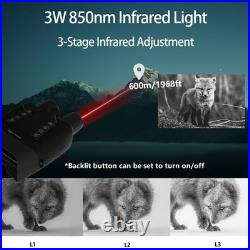 Night Vision Telescope CZ080 Binocular Infrared 8X Digital Zoom Hunting Outdoor