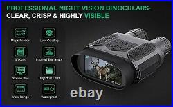 Night Vision infrared Binoculars for hunting tracking security and surveillance