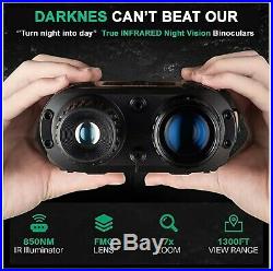 Night Vision infrared Binoculars with LCD Screen digital Video Recording
