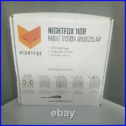 Nightfox 110R Widescreen Night Vision Binocular, 200yd