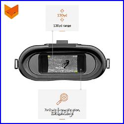 Nightfox 110R Widescreen Night Vision Binocular Digital Infrared 165yd Range