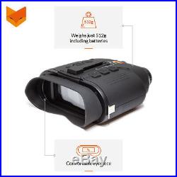 Nightfox 110R Widescreen Night Vision Infrared Binocular with Zoom 7x20