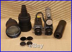Nos Fjw Find-r-scope Infrared Stereo Binoculars Night Vision Telephoto Lenses