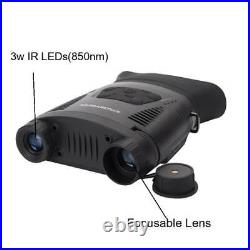 Nv200c Infrared Night Vision Binoculars Telescope 7x21 Zoom Digital Ir Hunting