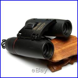 Outdoor Travel 30 x 60 Zoom Folding Day Night Vision Binoculars Telescope + Bag