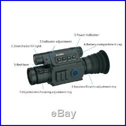 PARD NV008 200M Range Night Riflescope 11-21mm Opstics Picatiny Night Vision