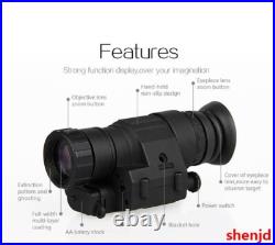 PVS-14 ST Digital Telescopic Infrared Night Vision Monocular Scope Outdoor/Hikin