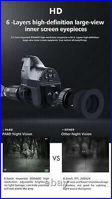 Pard NV007A 200m NV digital Night vision rifle scope infrared for hunting