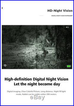 Pard Nv007 A digital night vision rifle scope for hunting Wifi IOS & Android
