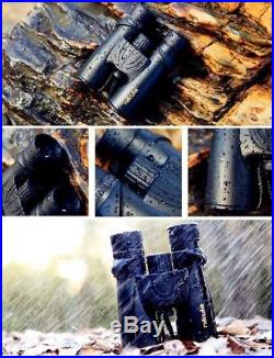 Pro Binoculars Waterproof Powerful HD Telescope Night Vision Hunting Camping