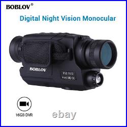 Professional Night Vision 5X32 Monocular IR Night Vision Hunting Scope DVR+16GB