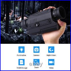 Professional Night Vision 5X32 Monocular IR Night Vision Hunting Scope DVR+16GB