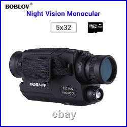 Professional Night Vision 5X32 Monocular IR Night Vision Hunting Scope DVR +16GB