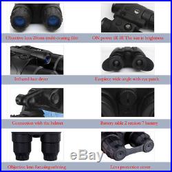 Pulsar Edge GS 1x20 NV Goggles Infrared Hunting Night Vision Binocular fr Helmet